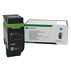 Image de - Cyan - original - boîte - cartouche de toner LCCP, LRP - pour Lexmark CS632dwe, CX635adwe