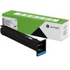 Image de - Cyan - original - boîte - cartouche de toner LCCP, LRP - pour Lexmark CS963e, CX833se, CX950se, CX951se, CX961se, CX962se, CX963se