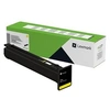 Image de - Jaune - original - boîte - cartouche de toner LCCP, LRP - pour Lexmark CS963e, CX961se, CX962se, CX963se