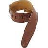 Image de Levys Leathers M4GF-BRN sangle de guitare rembourrée, marron