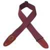 Image de Levys 5 CM Coton avec Logo en Cuir Burgundy Sangles et courroies