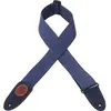 Image de Levys 5 CM Coton avec Logo en Cuir Navy Sangles et courroies