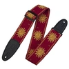 Image de Levys 5 CM Polypropylene & Cuir Motifs Soleil Rouge Sangles et courroies