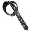 Image de Levy's Leather Sangle Cuir Balles Métal PM28-2B black