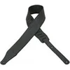 Image de M26BL-BLK - sangle guitare cuir 6,3 cm Noire