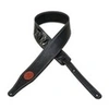 Image de Levys Leathers M17SS-BLK sangle de guitare en cuir (noir)