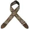 Image de Levys 5CM, Tissu Avec Motifs Hootenany, Dos Cuir - Dgn 024 Sangles et courroies