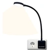 Image de Lampe Veilleuse de Nuit LED Lampe Applique Murale de Chevet LED Dimmable Tactile sur Prise 4W 350Lm Eclairage Blanc Neutre 4000K Pas Fonction de