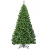 Image de Sapin de noël artificiel 180cm aiguilles en pvc avec 1000 branches pied métallique solide