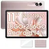 Image de Tab 9 WiFi Tablette Tactile 10.95 1200*1920 1080P FHD Android 14 18Go+256Go/SD 1To 8200mAh Widevine L1 Mode PC WPS - Rose