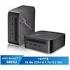 Image de Mini PC MP100 AMD Ryzen 7 5825U 4.5GHz Max 16 Go 1 To/SSD 2To, Windows 11 Pro, Wifi 6, 4K UHD Display NETFLIX - Gris