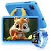 Image de Tab A6 Kids Tablette pour Enfants Android 14 10.1 HD+, 12Go + 128Go /SD 1TB 5100mAh Bleu Avec Montre Enfant Z10 Bleu
