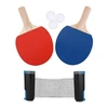 Image de Set de tennis de table Raquette Filet Ping-pong Palettes et Balles