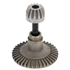 Image de engrenages Coniques de Couronne Avant Arrière 38T / 13T en Acier pour Voiture RC Axial Scx10
