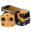 Image de Rc Camion Télécommande A Benne Basculante, 1/14 2.4Ghz Voiture Véhicule Ingénierie Jouet Cadeau Cadeau Noël pour enfant