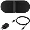 Image de HyperX ChargePlay Base   Chargeur sans fil certifié-Qi, Doubles bases, Charge jusqu’à deux appareils, Indicateur de chargement, Compatible avec tout appareil Qi (prise EU) en occasion ou reconditionné