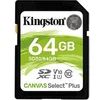 Image de Canvas Select Plus - Carte mémoire flash - 64 Go - Video Class V10 / UHS-I U1 / Class10 - SDXC UHS-I