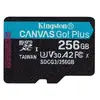 Image de Canvas Go! Plus - Carte mémoire flash - 256 Go - A2 / Video Class V30 / UHS-I U3 / Class10 - microSDXC UHS-I