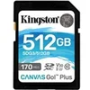 Image de Canvas Go! Plus - Carte mémoire flash - 512 Go - Video Class V30 / UHS-I U3 / Class10 - SDXC UHS-I