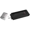 Image de Clé USB-C 3.2 128 Go Ultra Rapide DataTraveler 70 Noir