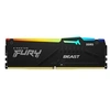 Image de FURY Beast RGB - DDR5 - kit - 32 Go: 2 x 16 Go - DIMM 288 broches - 5600 MT/s / PC5-44800 - CL40 - 1.25 V - mémoire sans tampon - on-die ECC