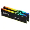 Image de FURY Beast RGB - DDR5 - kit - 16 Go: 2 x 8 Go - DIMM 288 broches - 5200 MT/s / PC5-41600 - CL40 - 1.25 V - mémoire sans tampon - on-die ECC