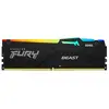 Image de FURY Beast RGB - DDR5 - module - 16 Go - DIMM 288 broches - 5200 MT/s / PC5-41600 - CL40 - 1.25 V - mémoire sans tampon - on-die ECC