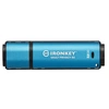Image de Clé USB Technology IronKey Vault Privacy 50 32 Go USB 3.2 Gen 1 Noir, Bleu