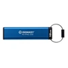 Image de Clé USB flash Technology IronKey Keypad 200 USB Type-A 3.2 Gen 1 16 Go Bleu
