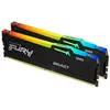 Image de FURY Beast RGB - DDR5 - kit - 64 Go: 2 x 32 Go - DIMM 288 broches - 6000 MT/s / PC5-48000 - CL36 - 1.35 V - mémoire sans tampon - on-die ECC - noir