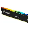 Image de FURY Beast RGB - DDR5 - module - 8 Go - DIMM 288 broches - 6000 MT/s / PC5-48000 - CL36 - 1.35 V - mémoire sans tampon - on-die ECC - noir