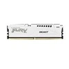 Image de FURY Beast - DDR5 - kit - 32 Go: 2 x 16 Go - DIMM 288 broches - 5600 MT/s / PC5-44800 - CL36 - 1.25 V - mémoire sans tampon - on-die ECC - blanc