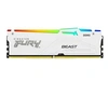 Image de FURY Beast RGB - DDR5 - kit - 32 Go: 2 x 16 Go - DIMM 288 broches - 5600 MT/s / PC5-44800 - CL40 - 1.25 V - blanc
