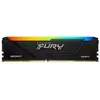 Image de FURY Beast RGB - DDR4 - kit - 16 Go: 2 x 8 Go - DIMM 288 broches - 3200 MHz / PC4-25600 - CL16 - 1.35 V - mémoire sans tampon - non ECC - noir