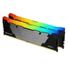 Image de FURY Renegade RGB - DDR4 - kit - 16 Go: 2 x 8 Go - DIMM 288 broches - 4000 MT/s / PC4-32000 - CL19 - 1.2 V - mémoire sans tampon - non ECC - noir