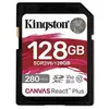 Image de Canvas React Plus - Carte mémoire flash - 128 Go - Video Class V60 / UHS-II U3 / Class10 - SDXC UHS-II