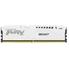 Image de FURY Beast - DDR5 - module - 16 Go - DIMM 288 broches - 6400 MHz / PC5-51200 - CL32 - 1.4 V - mémoire sans tampon - on-die ECC - blanc