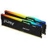 Image de FURY Beast RGB - DDR5 - kit - 32 Go: 2 x 16 Go - DIMM 288 broches - 6800 MHz / PC5-54400 - CL34 - 1.4 V - mémoire sans tampon - on-die ECC - noir