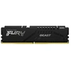 Image de FURY Beast - DDR5 - module - 16 Go - DIMM 288 broches - 6000 MT/s / PC5-48000 - CL36 - 1.35 V - mémoire sans tampon - on-die ECC - noir