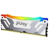 Image de FURY Renegade RGB - DDR5 - module - 24 Go - DIMM 288 broches - 4200 MHz / PC5-67200 - CL40 - 1.45 V - mémoire sans tampon - on-die ECC - blanc et