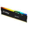 Image de FURY Beast RGB - DDR5 - module - 32 Go - DIMM 288 broches - 2800 MHz / PC5-44800 - CL40 - 1.25 V - mémoire sans tampon - on-die ECC - noir