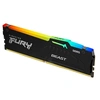 Image de FURY Beast RGB - DDR5 - module - 32 Go - DIMM 288 broches - 2600 MHz / PC5-41600 - CL40 - 1.25 V - mémoire sans tampon - on-die ECC - noir