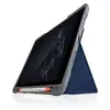 Image de STM dux Plus Duo - Etui à rabat pour tablette - polycarbonate, polyuréthanne thermoplastique (TPU) - bleu nuit - pour Apple 10.2-inch iPad (7ème