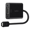 Image de Adaptateur USB C vers VGA femelle. Noir