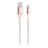 Image de MIXIT DuraTek - Câble USB - Micro-USB de type B (M) pour USB (M) - USB 2.0 - 2.4 A - 1.22 m - rose gold