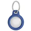 Image de Coque AirTag Verrouillage Twist and Lock avec Anneau Métallique Bleu