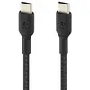 Image de BOOST CHARGE - Câble USB - USB-C (M) pour USB-C (M) - 1 m - noir