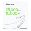 Image de BOOST CHARGE - Câble USB - 24 pin USB-C (M) pour USB (M) - 15 cm - blanc