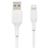 Image de BOOST CHARGE - Câble Lightning - Lightning mâle pour USB mâle - 1 m - blanc