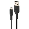 Image de BOOST CHARGE - Câble Lightning - Lightning mâle pour USB mâle - 3 m - noir